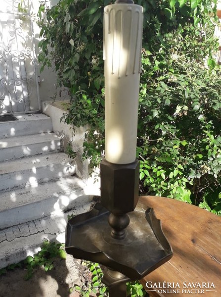 175 cm. réz állólámpa