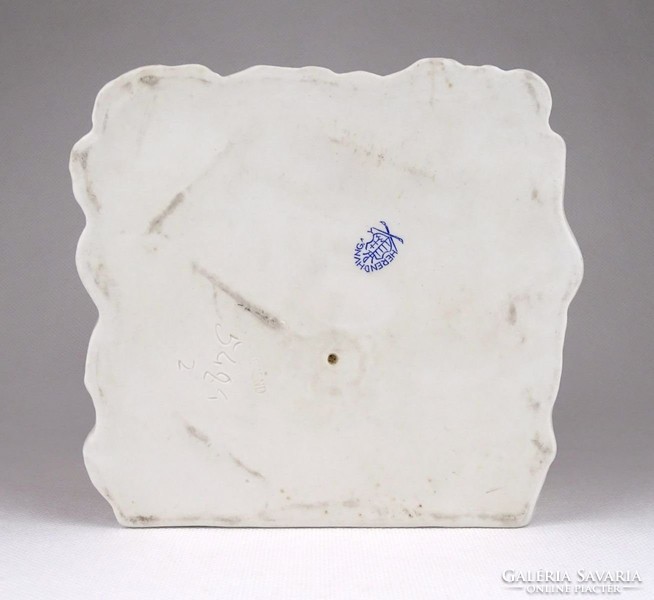0X718 Régi Herendi porcelán könyvtámasz 19.5 cm