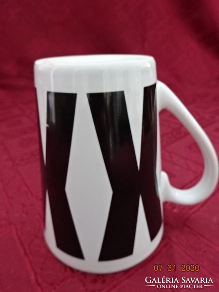 German porcelain mug with xxxlutz inscription. He has!