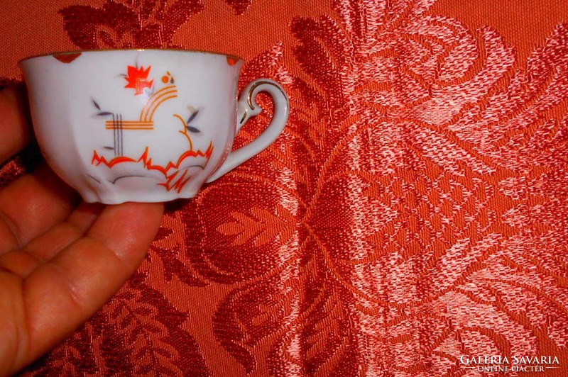 Meisseni porcelán mokkás  csésze