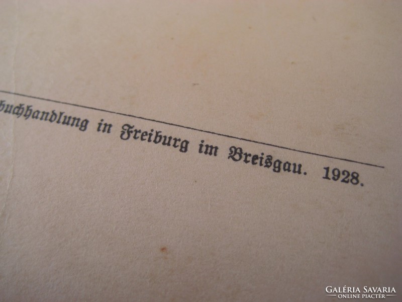German / Gothic script, novel, romantic story, from 1928 on dipped paper