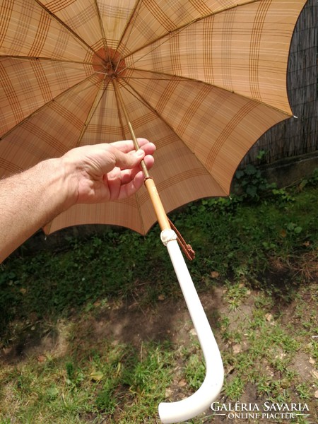 Antik csont fogantyús ernyő esernyő! Antik hihetetlen elegancia!