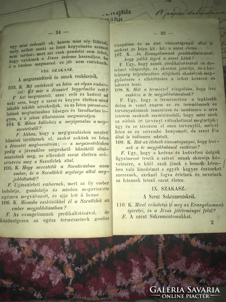  Keresztény Kis Kátékhismus 1881  Helvét Hitvallás helvét Hitvallás/Kiadás helye Pápa  31. kiadás