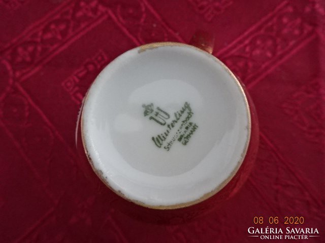 Winterling Bavarian German porcelain coffee cup. Hainfeld commemorative cup. He has!