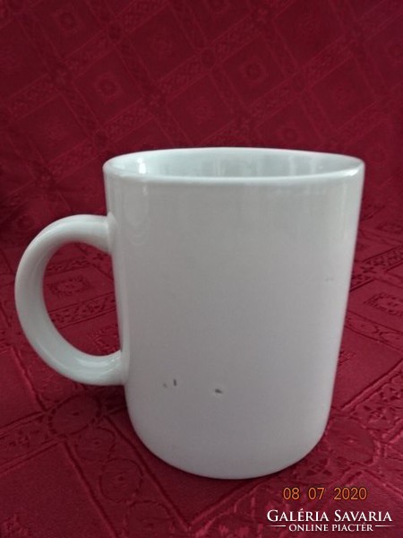 Német porcelán pohár, magassága 9,5 cm. Vanneki!