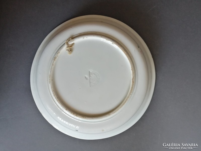 Pruzsinszky j. Fiai Bélapátfalva, Apatfalvi antique hard earthenware plate, bowl - ep