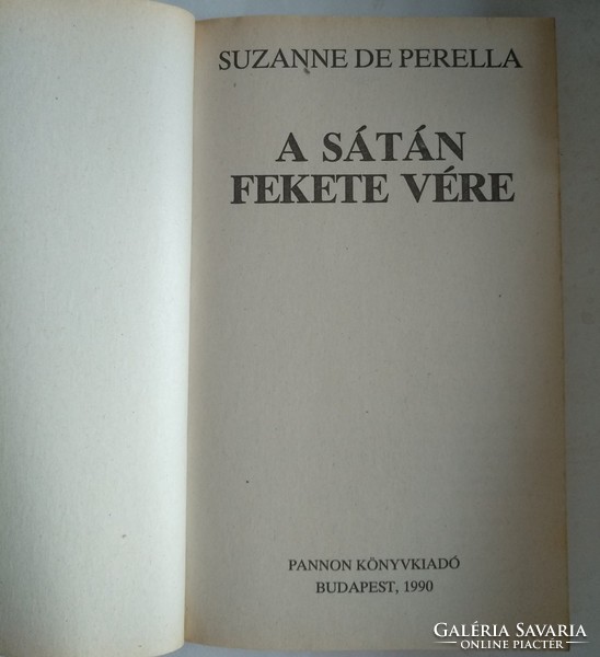 Perella: the black blood of Satan, recommend!