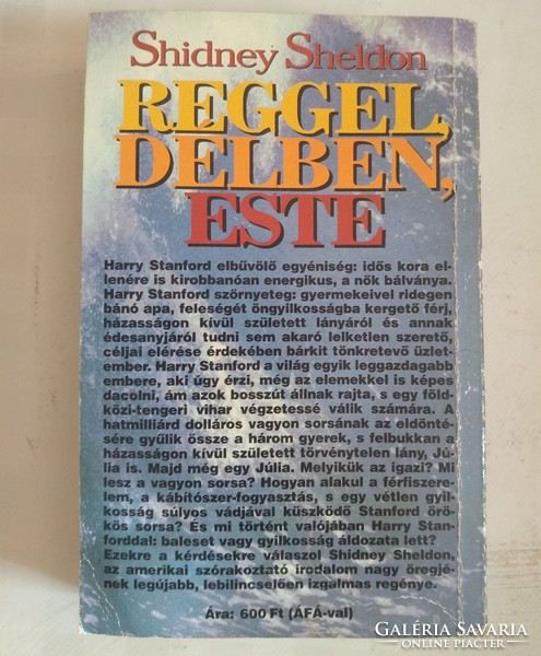 Sidney Sheldon: Reggel, délben, este, ajánljon!