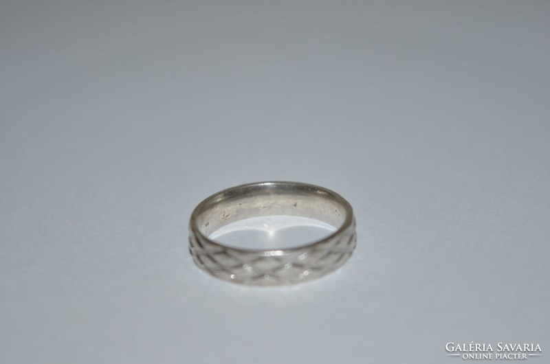 Masszív uniszex ezüst gyűrű