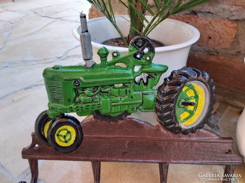 Beautiful iron tractor, tractor, zetoros hanger, wall hangers john deere