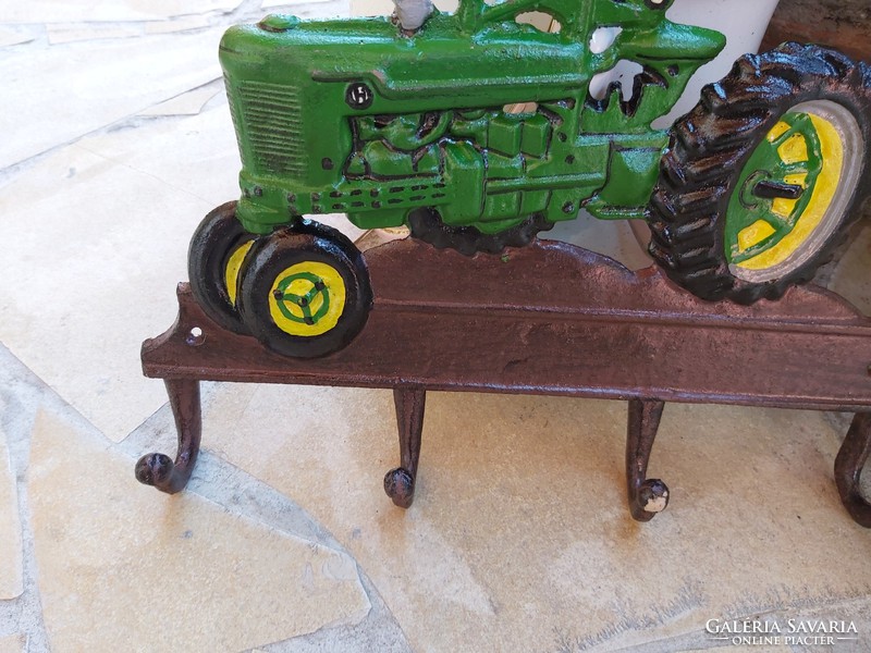 Beautiful iron tractor, tractor, zetoros hanger, wall hangers john deere