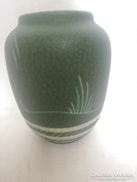Különleges ritka ART DECO HABÁN modórában készűlt GMUNDNER KERAMIK váza AUSZTRIA