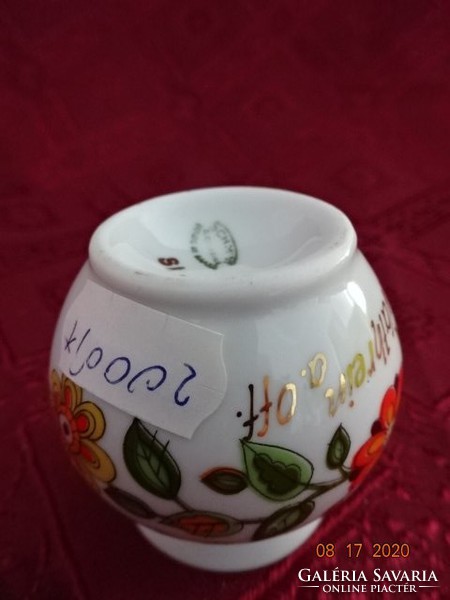 Brazil porcelán mini váza. Schmidt - 81 114 jelzéssel. Vanneki!