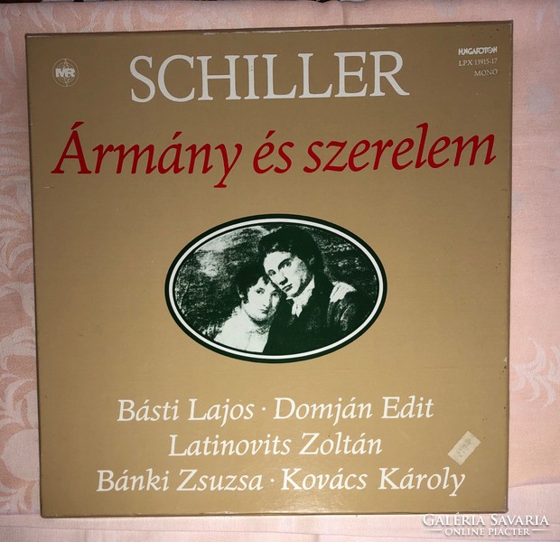 Schiller, Ármány és Szerelem lemez (RITKA)