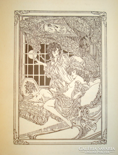 Louvet de Couvray - Faublas,  (1925 - Nova Kiadó - F. Bayros erotikus rajzaival)