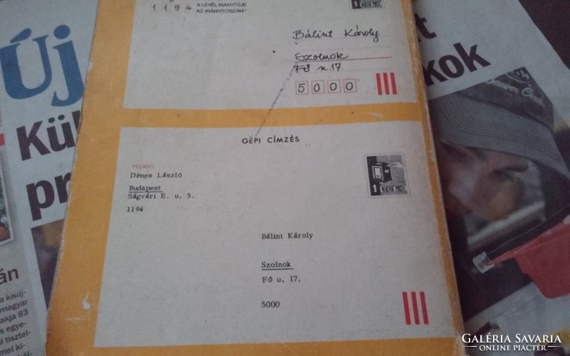Postai irányítószámok névjegyzéke MAGYAR POSTA (1980)