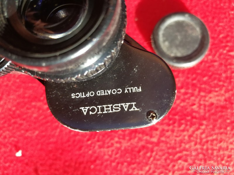 Yashica, 8x30,fully coated optics. Japán termék, csemege!!! Tok, porvédő.távcső, látcső, kukker!?  