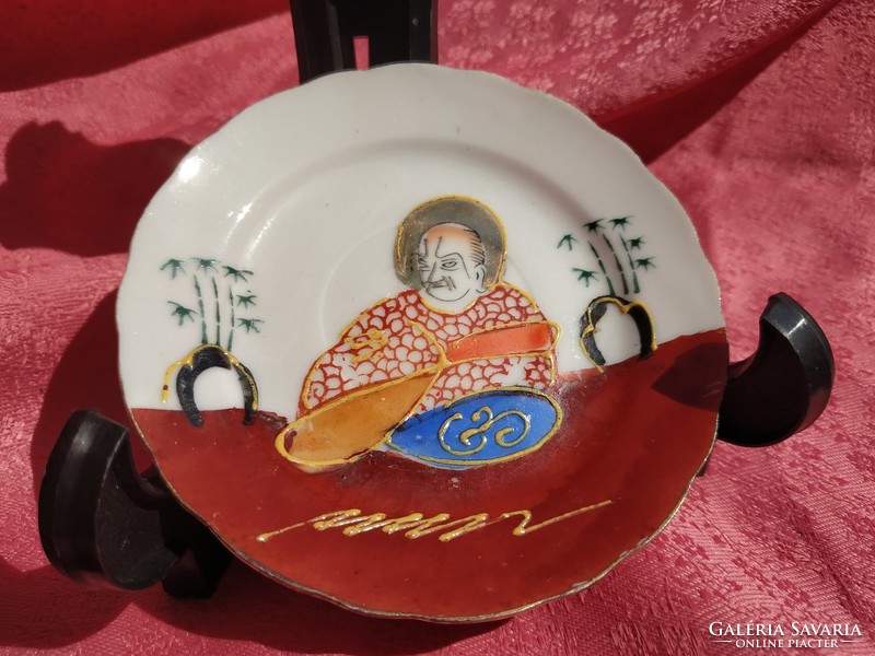 Antik japán porcelán gyűrűs tányér