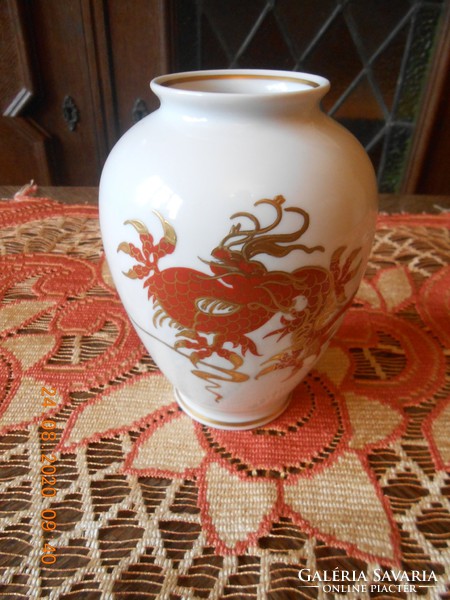 Wallendorf porcelán váza