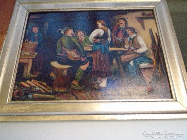 Weinträger Adolf  Baja  ???? csodálatos műalkotás 63 x 49 cm hibátlan élőbben sokkal szebbek  a szín