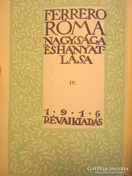 Antonius és Cleopatra (Révai 1916)