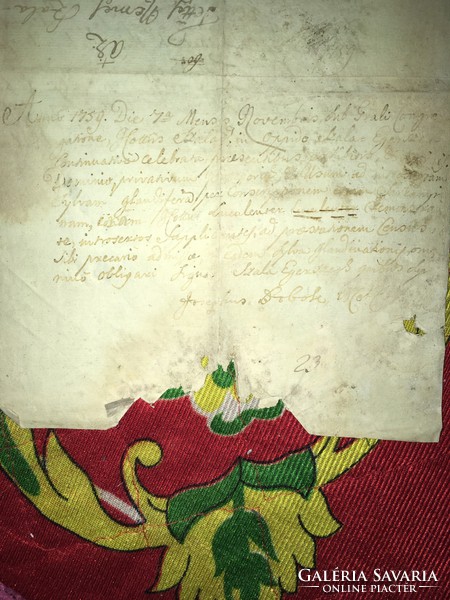 Galambok /1759. november 7. Tekintetes Nemes vármegye... Legkisebb alázatos szolgái Galamboki lakoso