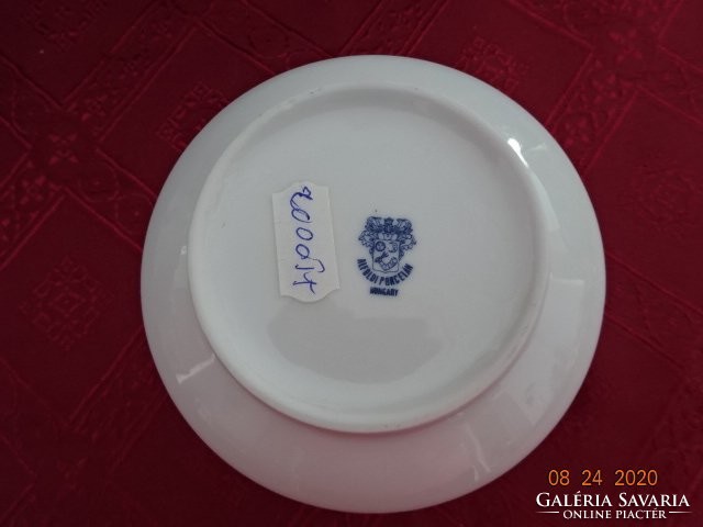 Alföldi porcelain, brown leaf pattern sugar bowl, without lid. He has!