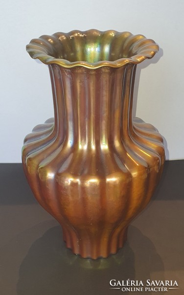 Zsolnay pajzspecsétes váza