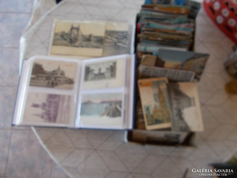 Budapest régi képeslapok,  350 db régi + 500 db új