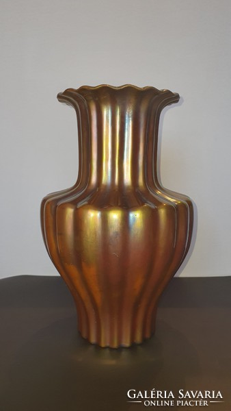 Zsolnay pajzspecsétes váza
