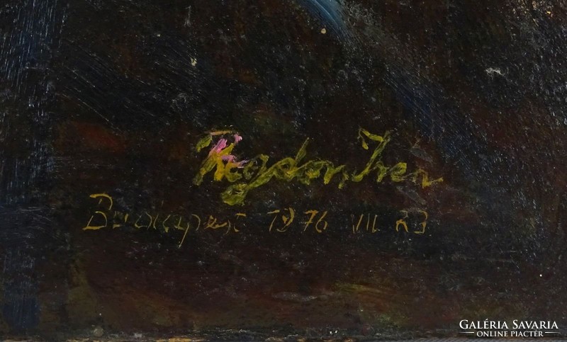1B580 Regdon Irén : Oltár előtt 1976