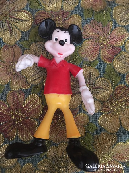 Antik Mickey Mouse figura az 1970-es évekből