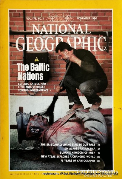 1990 november  /  NATIONAL GEOGRAPHIC  /  Régi ÚJSÁGOK KÉPREGÉNYEK MAGAZINOK Ssz.:  17212