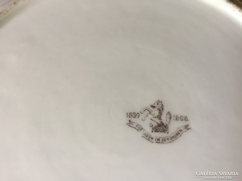 Farkasházy Fischer  Herendi porcelán tányér (203)