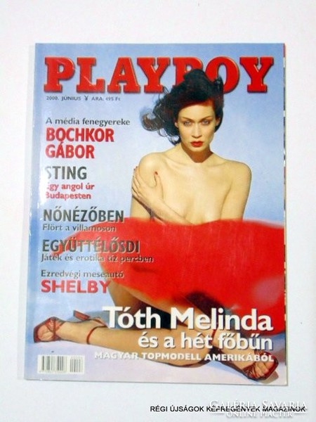 2000 6  /  Magazin Címlap:  Tóth Melinda  /  PLAYBOY  /  Ssz.:  8360