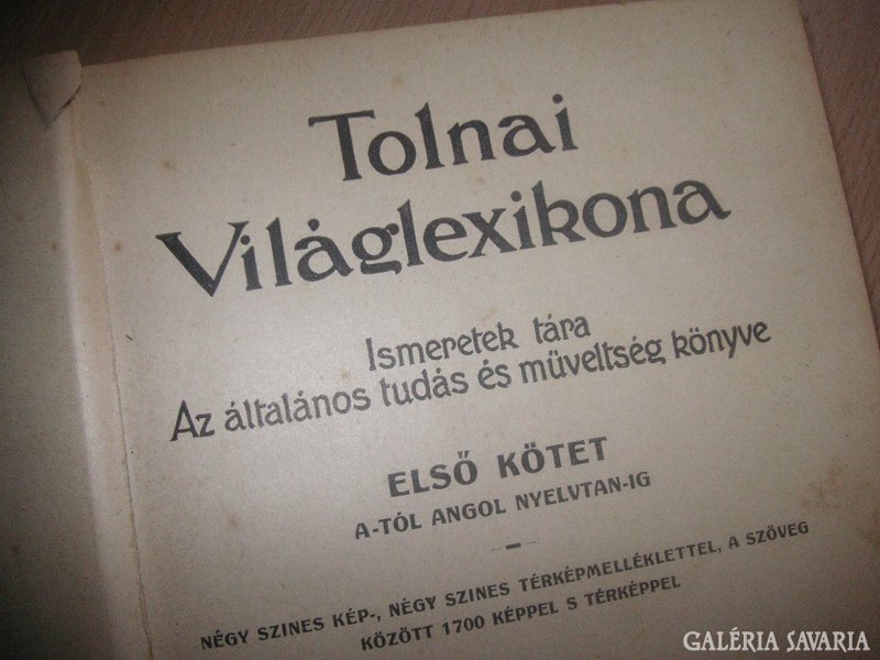 World lexicon of Tolna