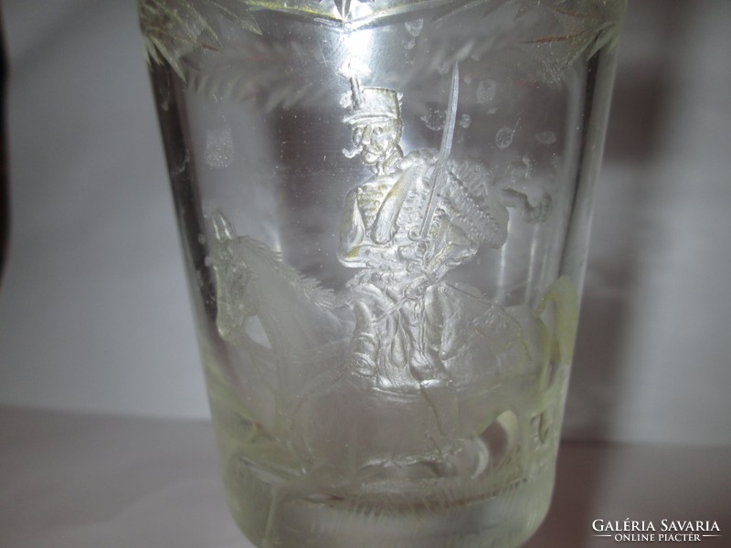 1848 As hand polished hussar motif commemorative cup