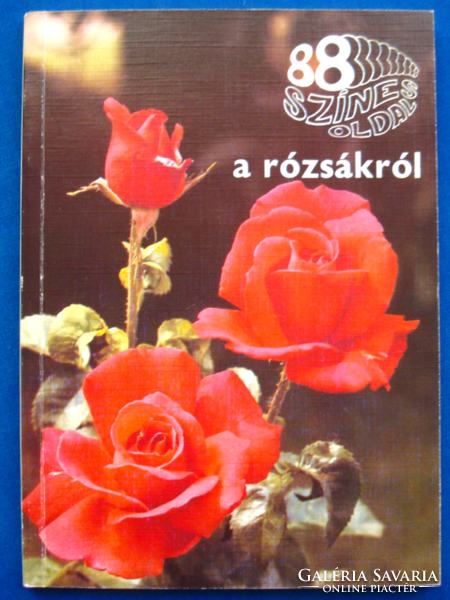 3 db könyv kertészkedőknek: 88 színes oldal a rózsákról, a virágos díszcserjékről és a sziklakertről