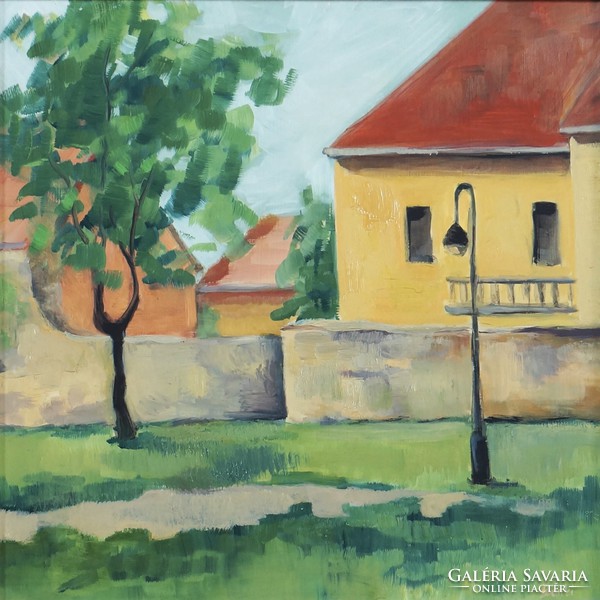 Szilvia Bánki's oil painting 