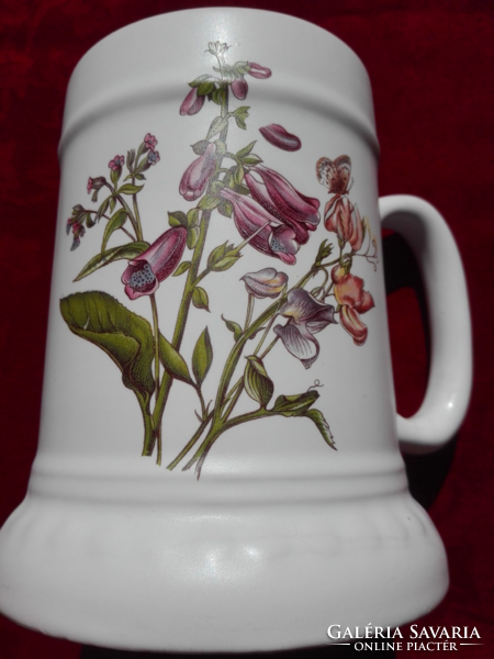 English, royal wessex flower jug