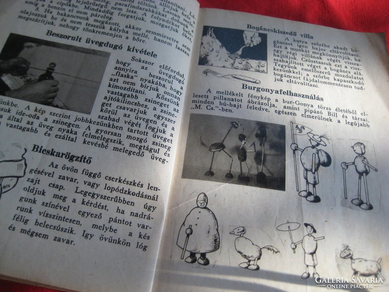 The handyman book of the Hungarian scout, 30 pages and a similar book