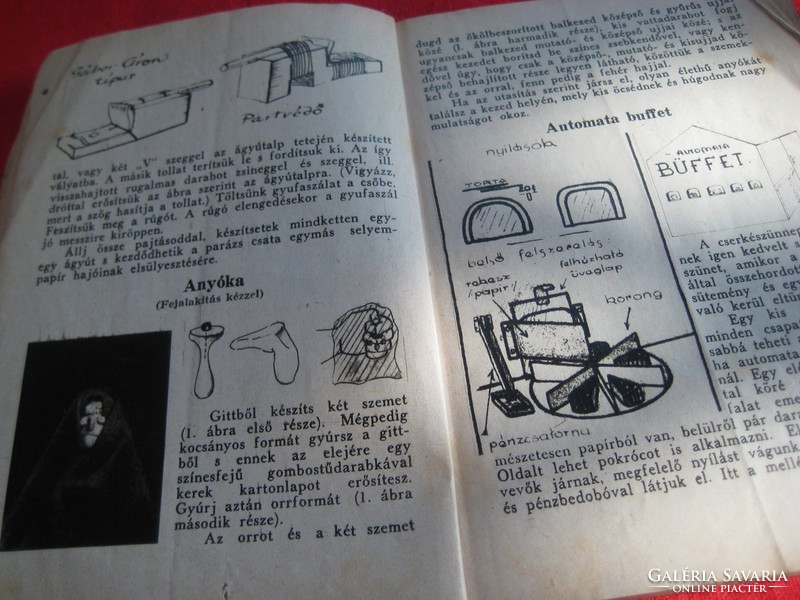 The handyman book of the Hungarian scout, 30 pages and a similar book