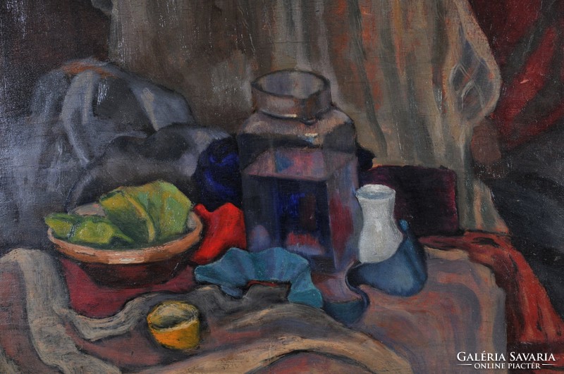 Attributed to György Farkas (1911-1995): table still life