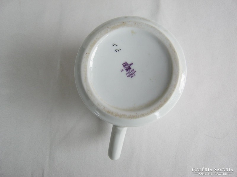 Zsolnay porcelain please heart mug