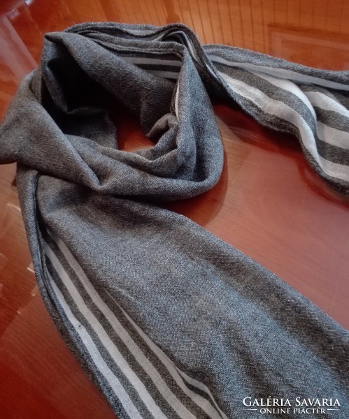 Unisex, large cotton scarf, 200 x 80 cm