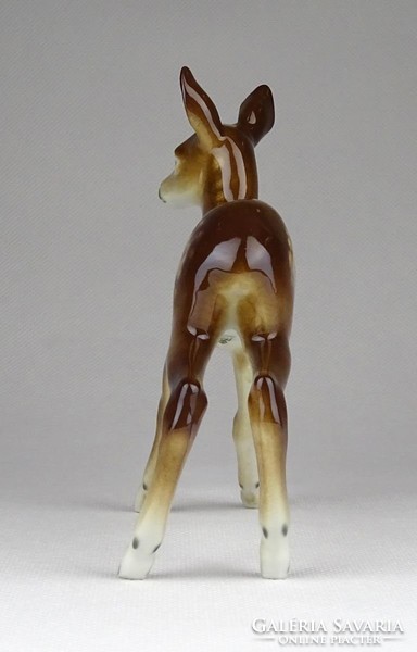 1B792 Metzler & Ortloff porcelán őz figura 12 cm
