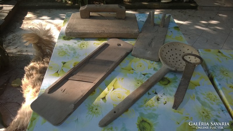 Folk tools for pcs too! Boot puller, pumpkin planer, wooden filter spoon, etc.