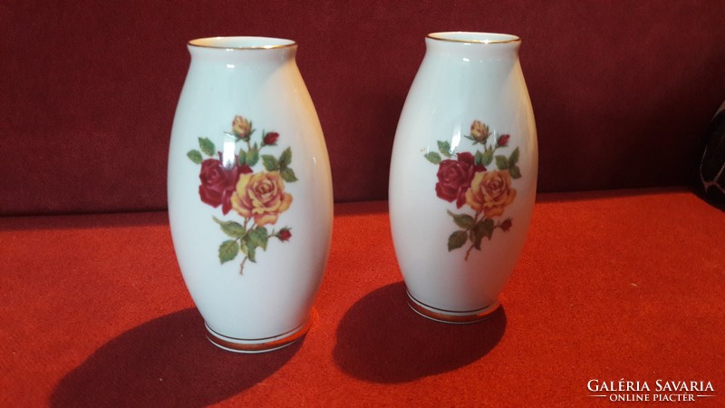 2 pairs of raven house porcelain vases