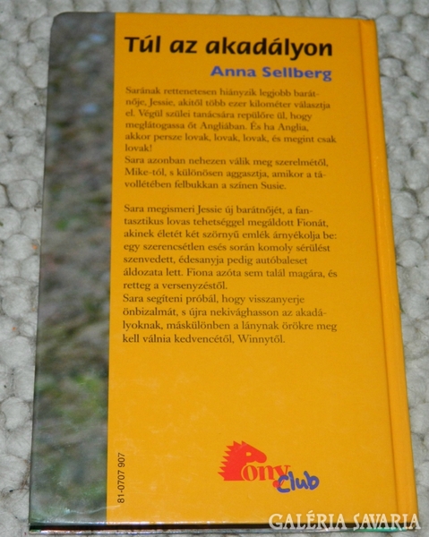 Anna Sellberg : Túl az akadályon