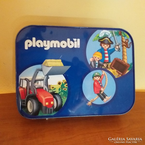 Playmobil fém doboz